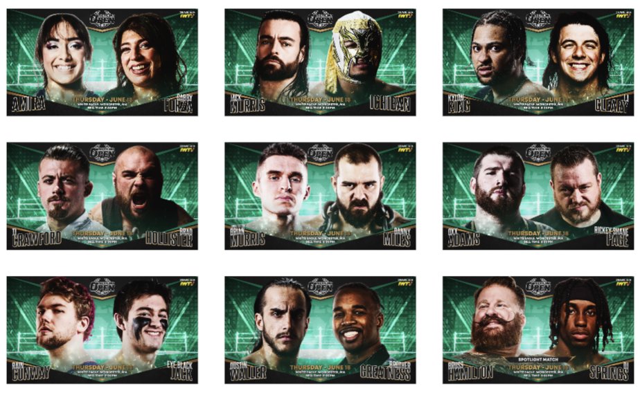 beyondwrestling's tweet photo. Gonna convince @WrestlingOpen officials to let us charge $11 tomorrow.

Info: https://t.co/IrwrJe2dJ0

-@amiraiswrestler/@the_gnomie
-@jackmorrisx17/@numberone_dojo
-@LJ_Cleary/@kingkai0610
-@BigBaconBrad/@TJCWrestling
-@DannyMilesUSA/@briangmorris
-@RickeyShanePage/@TheOxxAdams https://t.co/D1YcWkX0ez