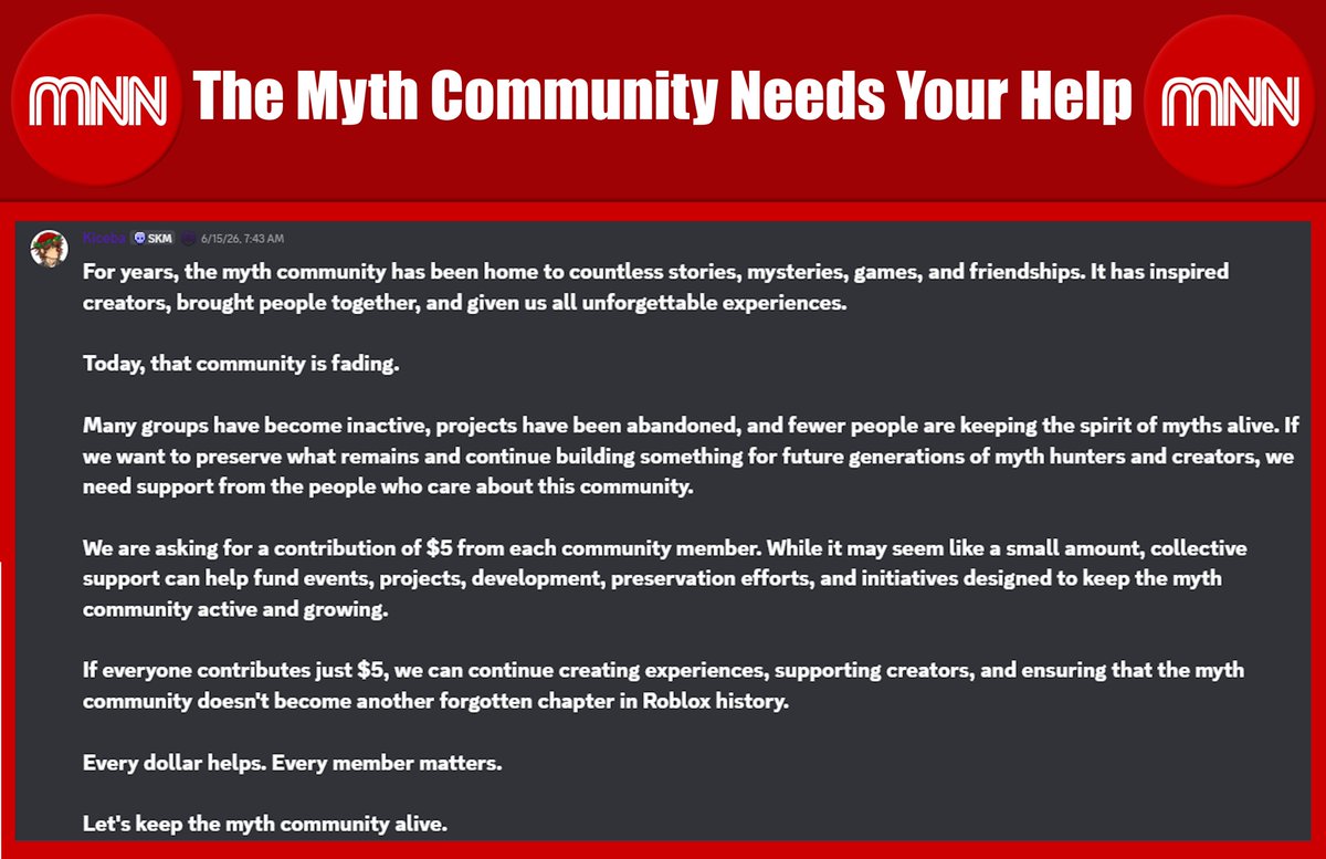 MythNewNetworks's tweet photo. 1 like = 1 myth saved https://t.co/I8FyJPtOMR