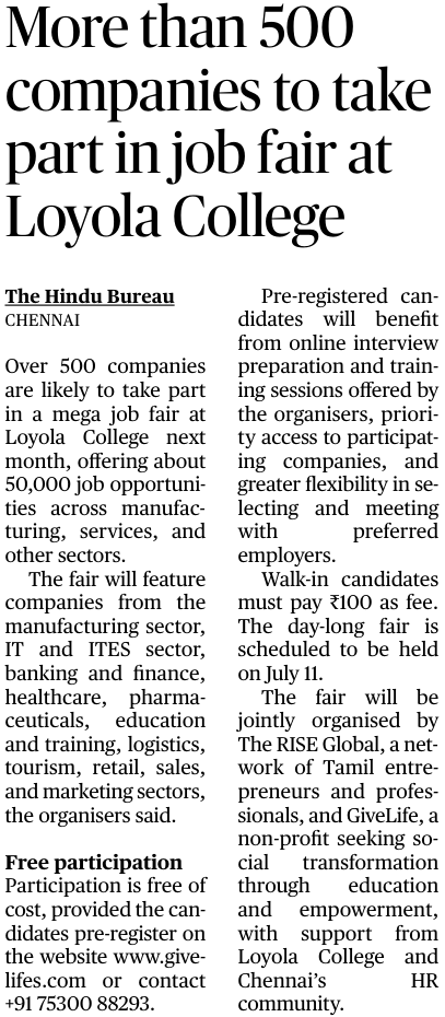 dmuthuk's tweet photo. 50,000 job openings. Youngsters, please make the best use of these opportunities. https://t.co/g28dTfJyY1