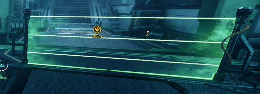 Triburos's tweet photo. Vena: "Hahaha! Those dastardly Tenno will be SHAKEN and FRIGHTENED by my ship's bloody decor! A fun time for all!"

Ryoku for some fucking reason: "My ship is a Saw trap. Each laser is placed with every ounce of hatred &amp; vitriol I have for you. Die. Buy my Primed Sure Footed." https://t.co/WoIKzEzZTW