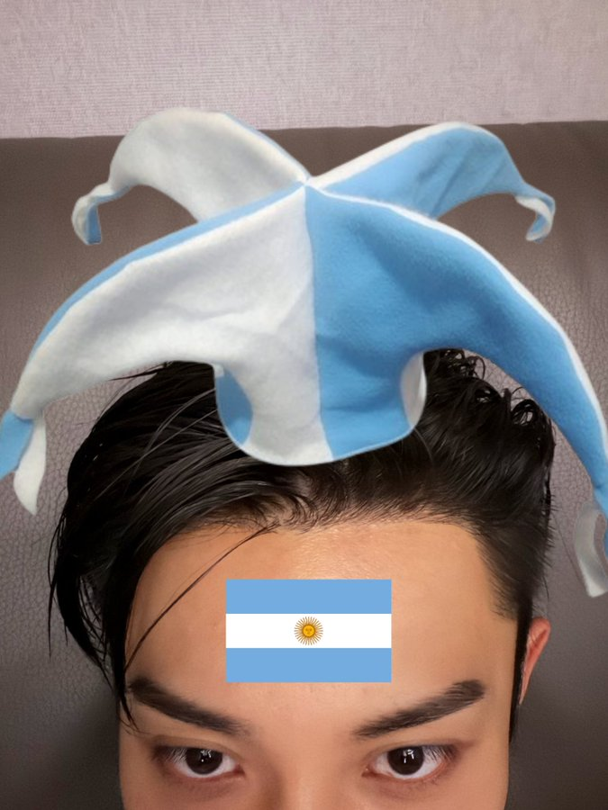 naynuw's tweet photo. my argentina boy https://t.co/wLk7sr5dLT