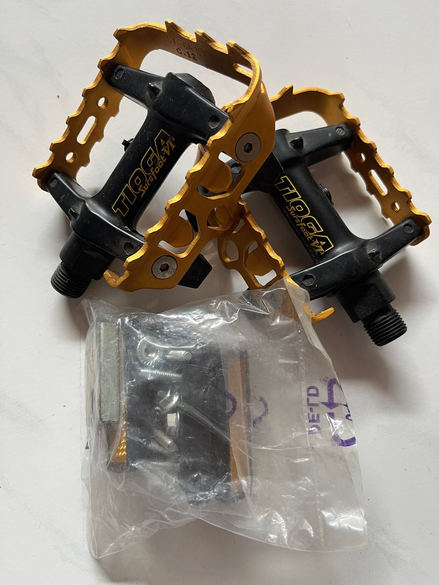 zlfabd's tweet photo. Pedal Tioga Surefoot VI
Brand new
Minus box rusak
#fnfjb https://t.co/AXT3rZCZ5F