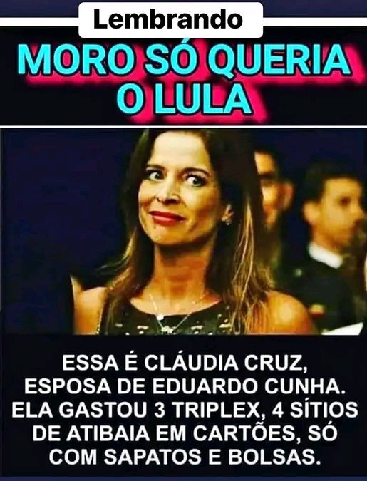 SCHWUENCK157814's tweet photo. ESSA CORJA NUNCA FOI ANTI CORRUPÇÃO, SÃO ANTI LULA, SÃO CÚMPLICES E CONIVENTES COM SEUS BANDIDOS DE ESTIMAÇÃO... https://t.co/7OYgBrVJZU
