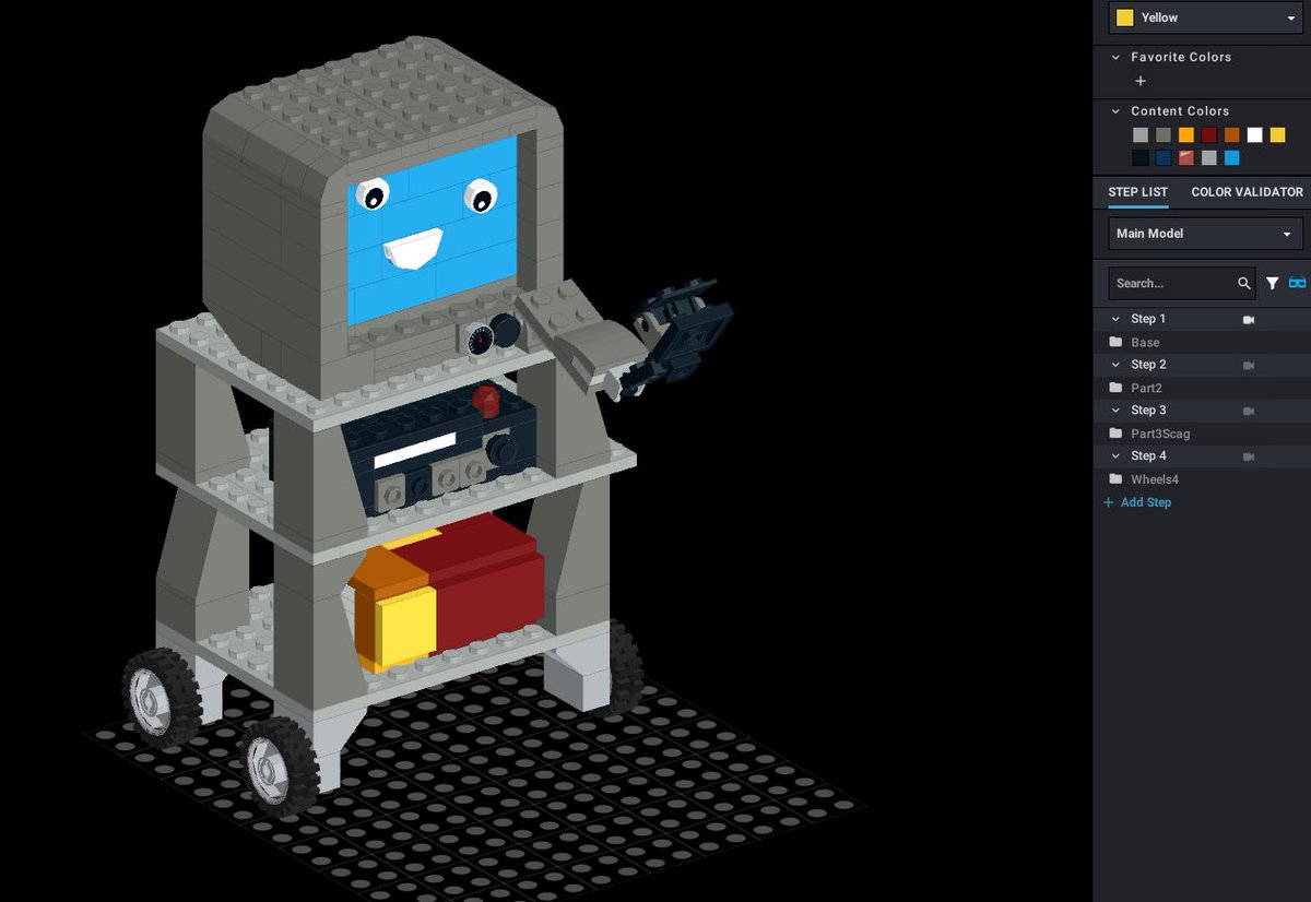 NotKierz's tweet photo. Scag MOC from a mixed interpretation of her current model and the upcoming Steam/desktop pet version.

Completely buildable irl, download the instructions and parts list free on my Kofi and make her yourself!

#regretevator #regretevatorfanart #regretevatorscag https://t.co/5DNHLLsy30