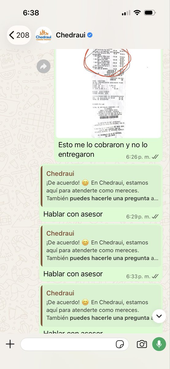 ARCADIA_O's tweet photo. @Chedrauioficial ya me van a contestar? Me cobraron sin traerme el producto! https://t.co/z5cdxzT4xh