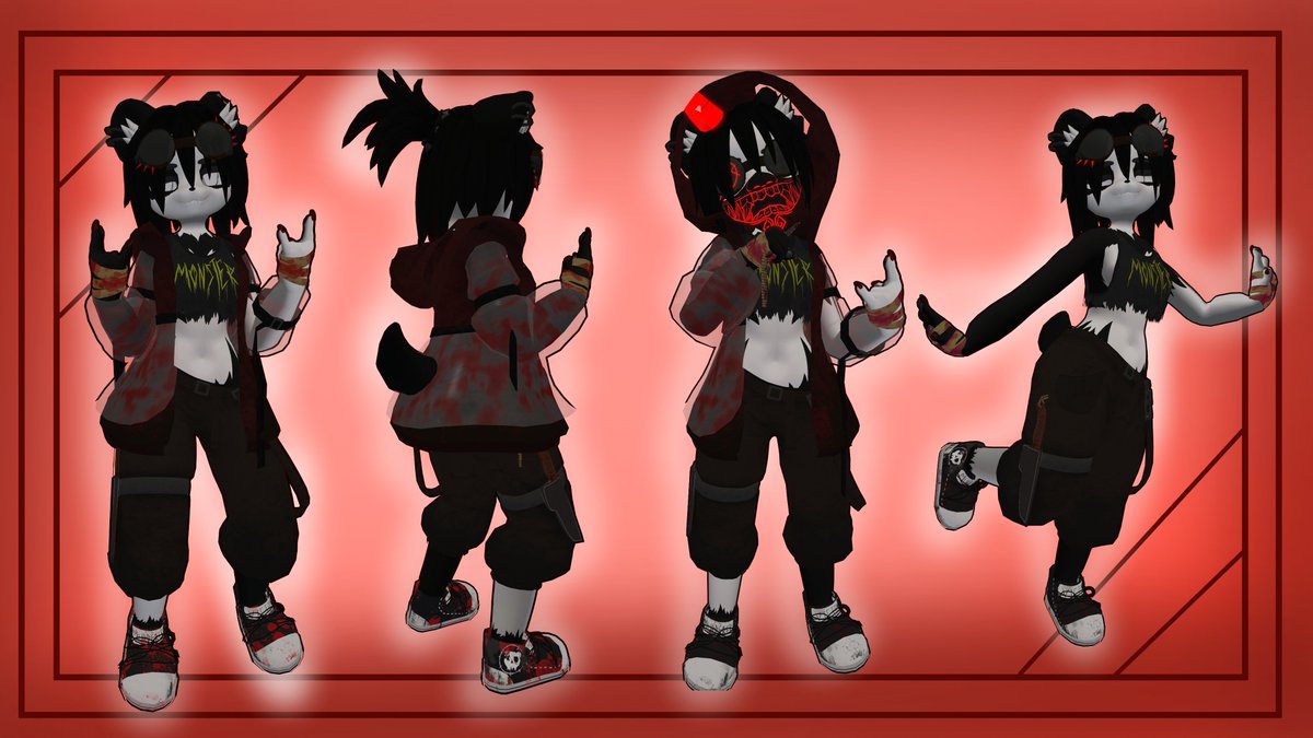 AmyTheJest's tweet photo. Personal avi I made for myself more on the edgy side but is a public avi for anyone else that wants to be edgy https://t.co/ytX1EsNH6x