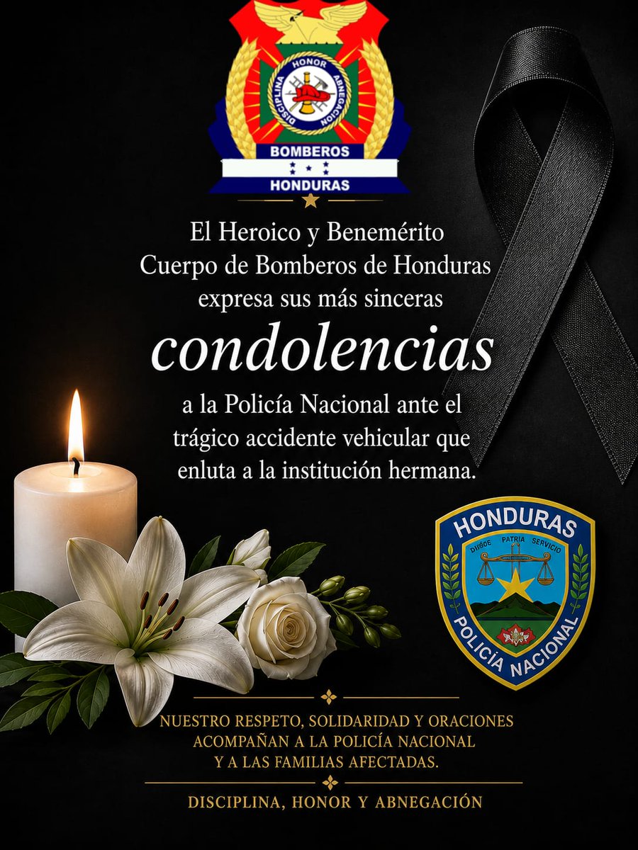 BomberosHn's tweet photo. @PoliciaHonduras https://t.co/GfEY8u9tye