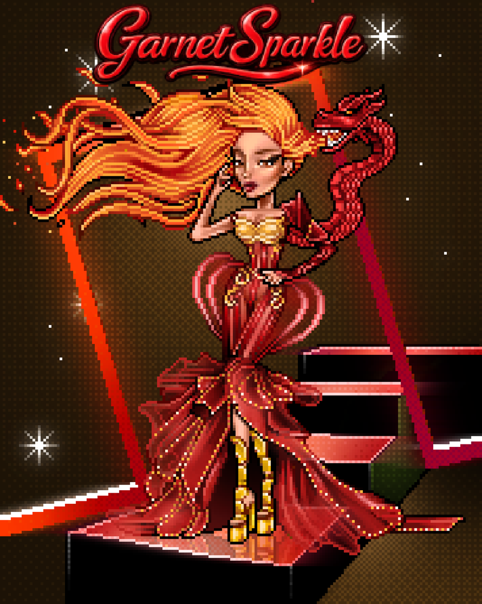 ASIDragRace's tweet photo. 👑🔥 Meet the Host 🔥👑

🐉✨ Garnet Sparkle ✨🐉
Breathing fire and setting the standard.
#AllStarsInternational #ASI3 https://t.co/pa1UKCxmDp