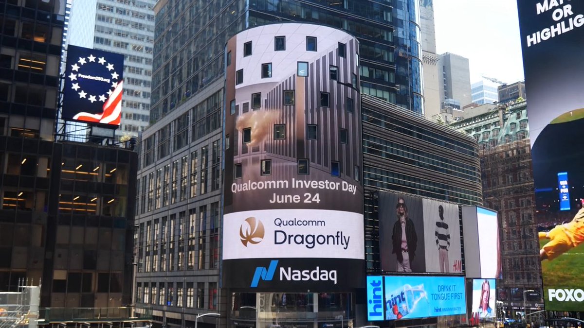 Clareconley's tweet photo. We are not playing around $QCOM See you June 24th https://t.co/AdDyT6AVC2