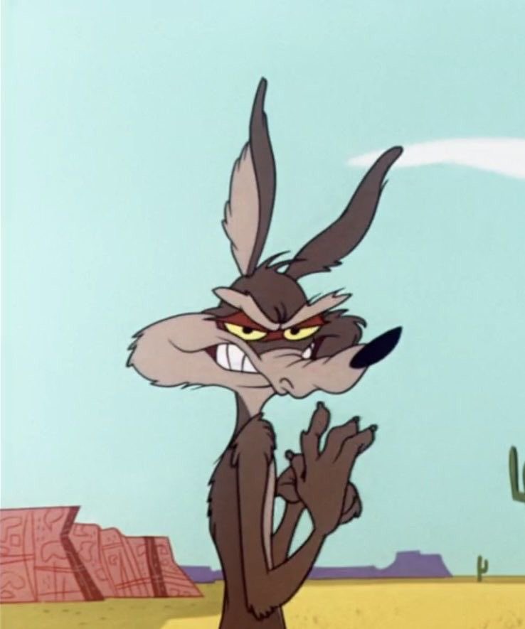 WilTito's tweet photo. Happy Wile E. Wednesday!

#looneytunes #merriemelodies #wileecoyote #wile #coyote #roadrunner #toon #warnerbros #wb #coyotevsacme https://t.co/GTkgyDG49a
