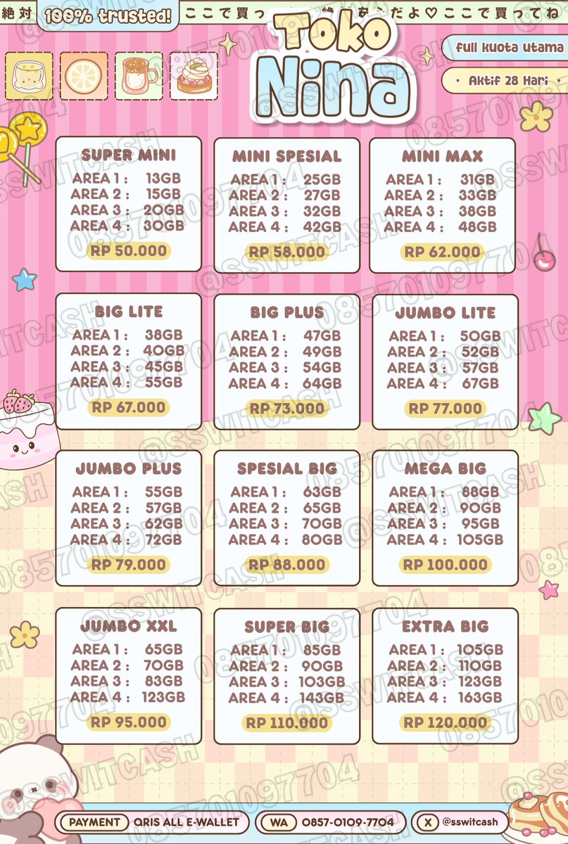 asamanics's tweet photo. halooo camat pagiiee. . siapa yang nyari kuota akrab XL &amp; AXIS ? sini yuu jajank! bisa sung add sekarang 

💌 fast respon : https://t.co/0OQ9EUrkh9

( #bealanja ) pr🅾️mo paket data mur🅰️h https://t.co/B7VM5jhVTU