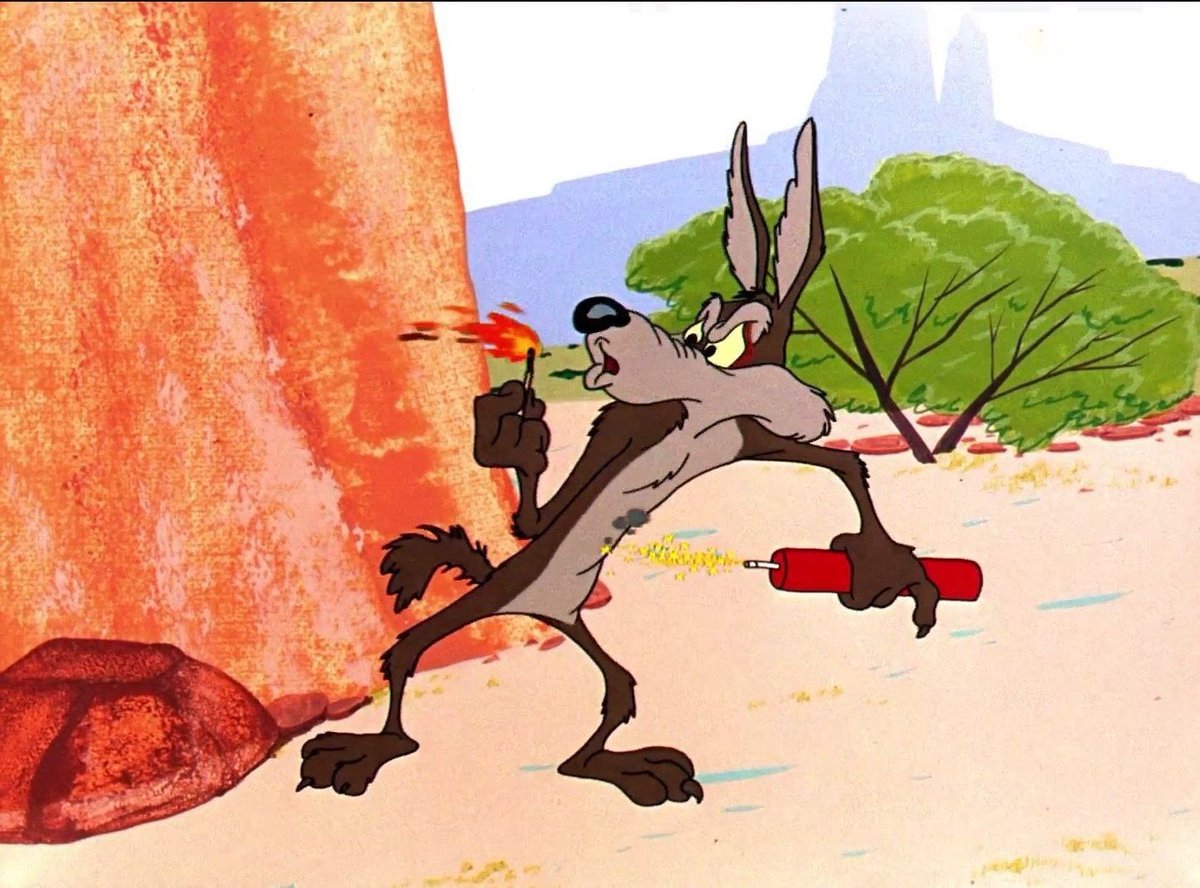 WilTito's tweet photo. #looneytunes #merriemelodies #wileecoyote #wile #coyote #roadrunner #toon #warnerbros #wb #coyotevsacme https://t.co/oFmmhQ7p33