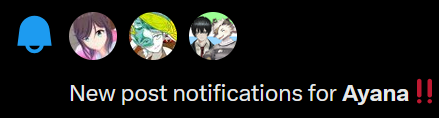 UminekoFortnite's tweet photo. i got notifications for ANYONE on this account https://t.co/2RyC0qpDmH