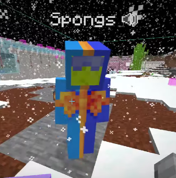 korozite's tweet photo. lifesteal spoilers
-
spongs told zam about the work him and yungy did to rebuild the base. zam said she really like it. he also tried giving back some stuff and the white shulker box but zam gave him the white shulker box as a gift ^^ zam said spongs is a gift bc hes so cute https://t.co/6M6v7sfVRz