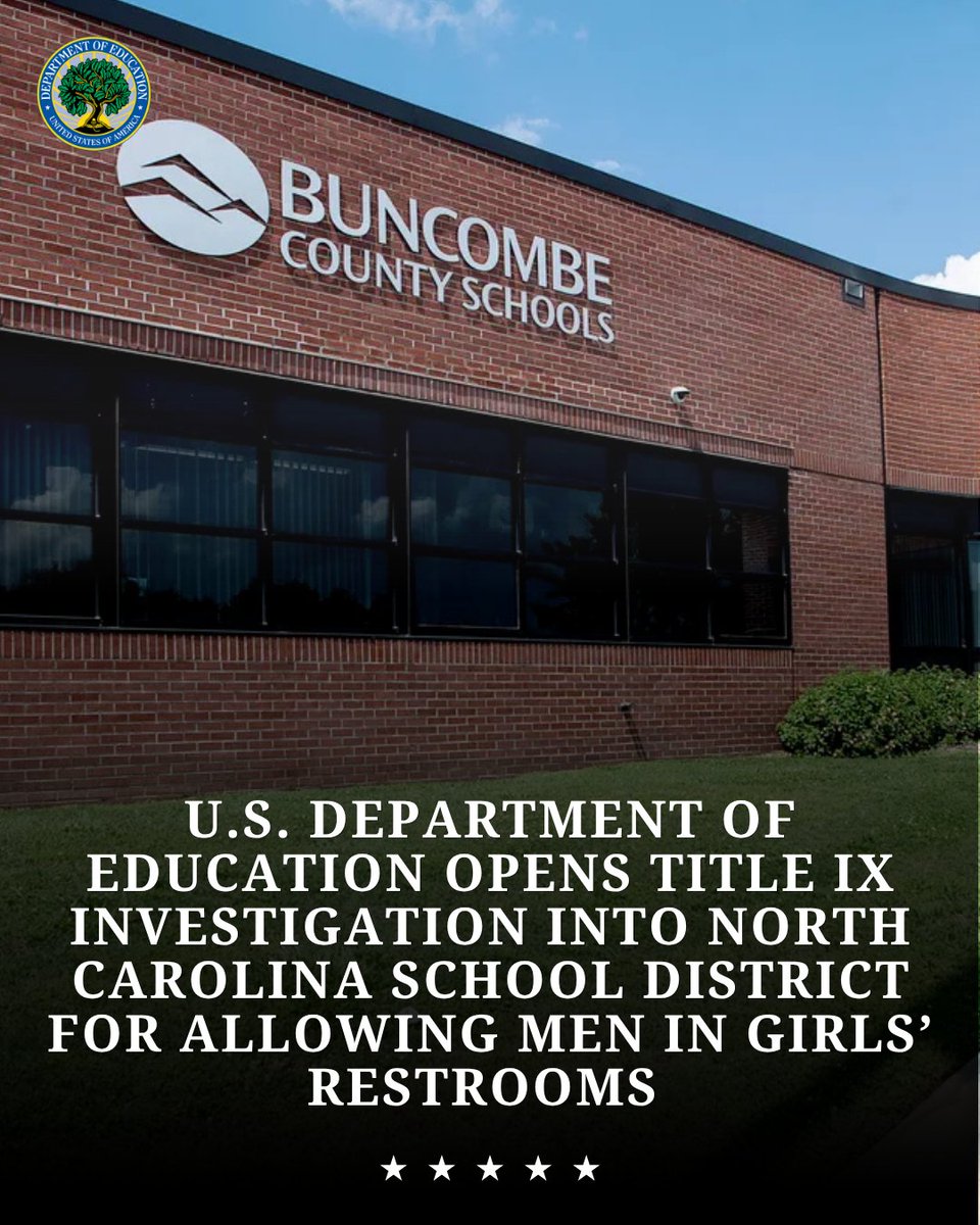 usedgov's tweet photo. So long as adults flout the law and twist it in the pursuit of radical political ideologies, the Trump Administration will:

✅Launch investigations;
✅Hold schools accountable; and
✅Ensure the safety of female students across America. https://t.co/dpX8BkzYlq