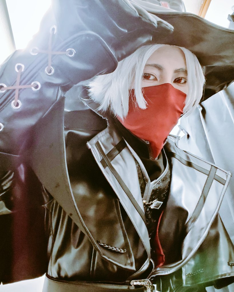 ash_ku_tn's tweet photo. ⚠️逆刃コス:昨日お試ししてた
顔面全部は出てないから警告なしでいいですか👀 https://t.co/5pSp96ALZC
