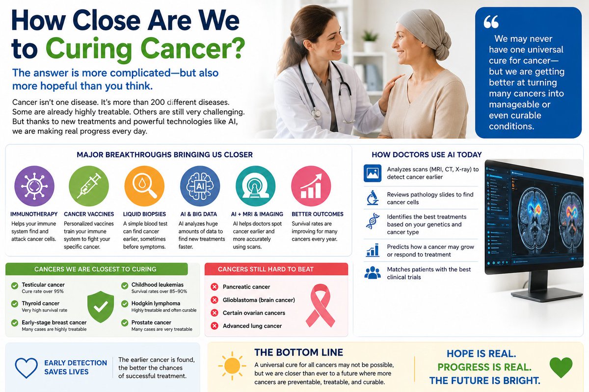 bitsofexpertise's tweet photo. How Close Are We to Curing Cancer? Cancer Drugs, New Treatments, and the Future of Fighting Cancer https://t.co/qYw6TvvpWj #cancer #CancerAwareness #health #healthcare #curecancer https://t.co/iIaMQuwD12