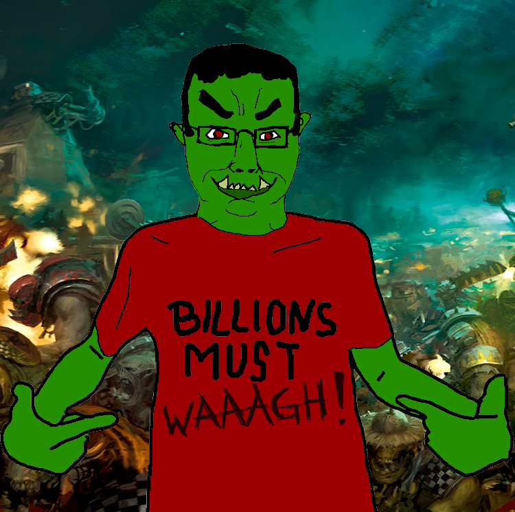 pizzaz4711's tweet photo. Has this been done already?
#Warhammer40k #Orks #Ork #WAAAGH https://t.co/VjB0cK91LD