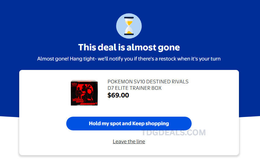 thedealsguy_'s tweet photo. WALMART QUEUE IS LIVE!

Good luck folks!

Let us know if you score 🍀

https://t.co/YHJ6netqHf

https://t.co/WjUCep1PAT

#ad https://t.co/qrR6SKKsok
