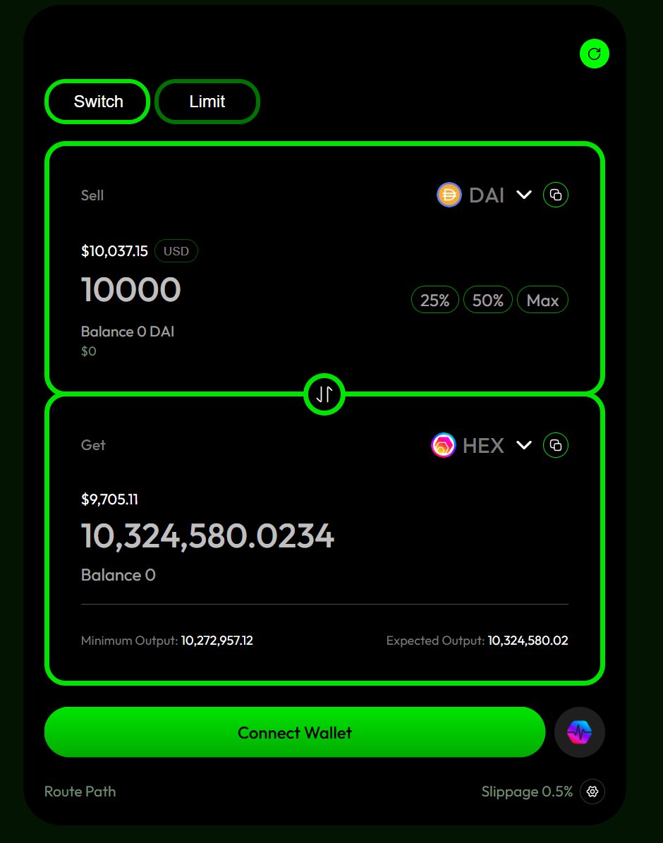 BrandonR2R's tweet photo. Because the https://t.co/Z4ymxAT9Cs aggregator now routes through https://t.co/2BQcKkxosK liquidity pools, users and partners are consistently getting more efficient execution and better pricing across many swaps.

https://t.co/2BQcKkxosK’s concentrated liquidity architecture allows capital to be deployed more efficiently, reducing slippage and improving trade quality in many cases.

Better liquidity efficiency = better user outcomes. 🚀