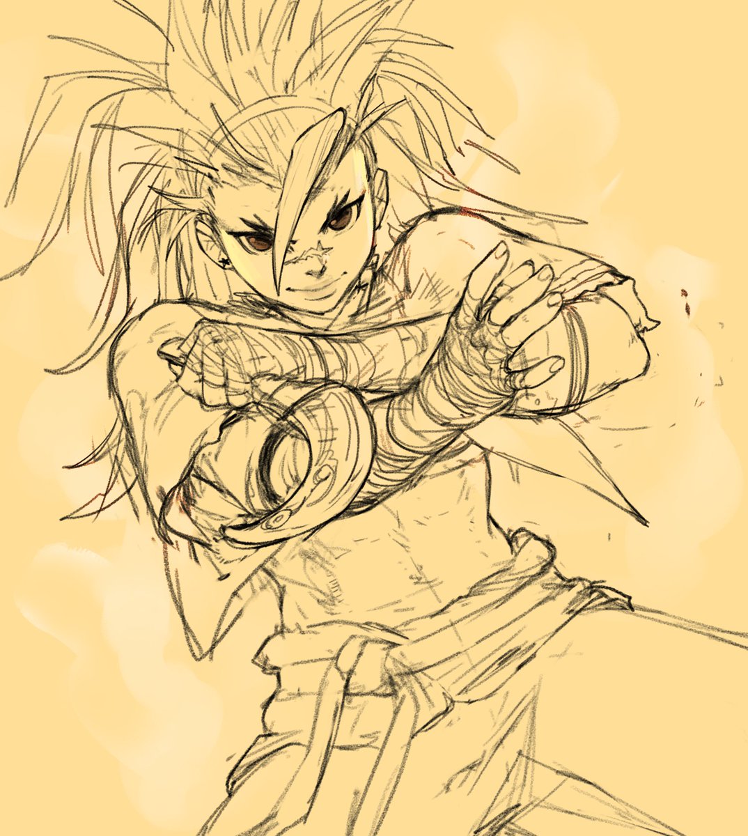 SpunkyRamaz's tweet photo. little sketch of Yasmine https://t.co/kroyJANUf7