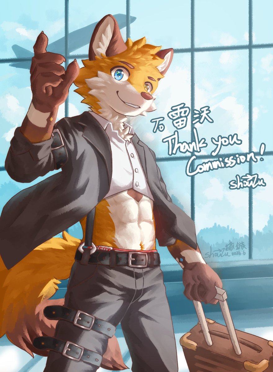 shouzu0815's tweet photo. Thank you commission @Raywolf_the_Fox ！
這次也是特別設計色氣滿滿的衣服
還有偷偷露出一點的內褲嘿嘿 https://t.co/tH3AwmhQVj