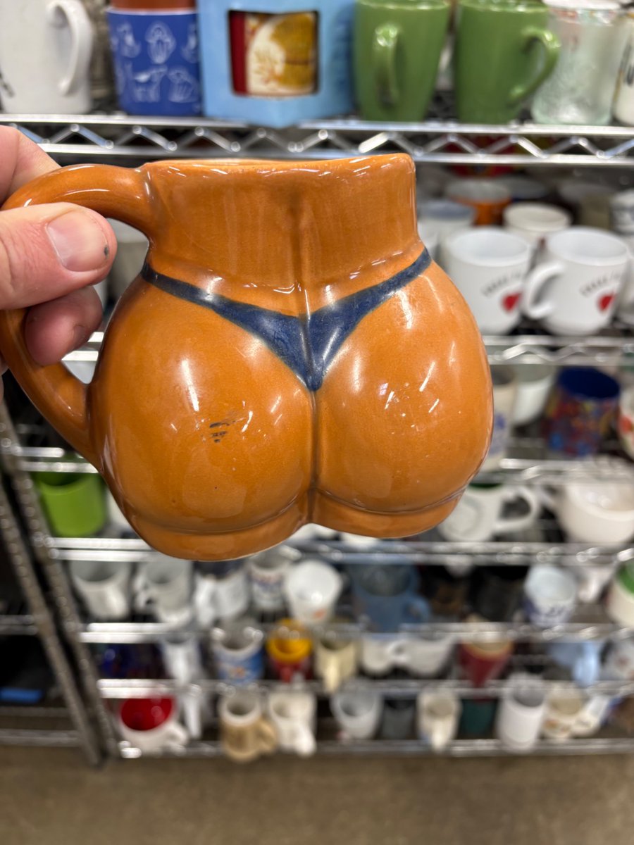 larford619's tweet photo. Goodwill had a new coffee cup. https://t.co/77ROfKER9Z