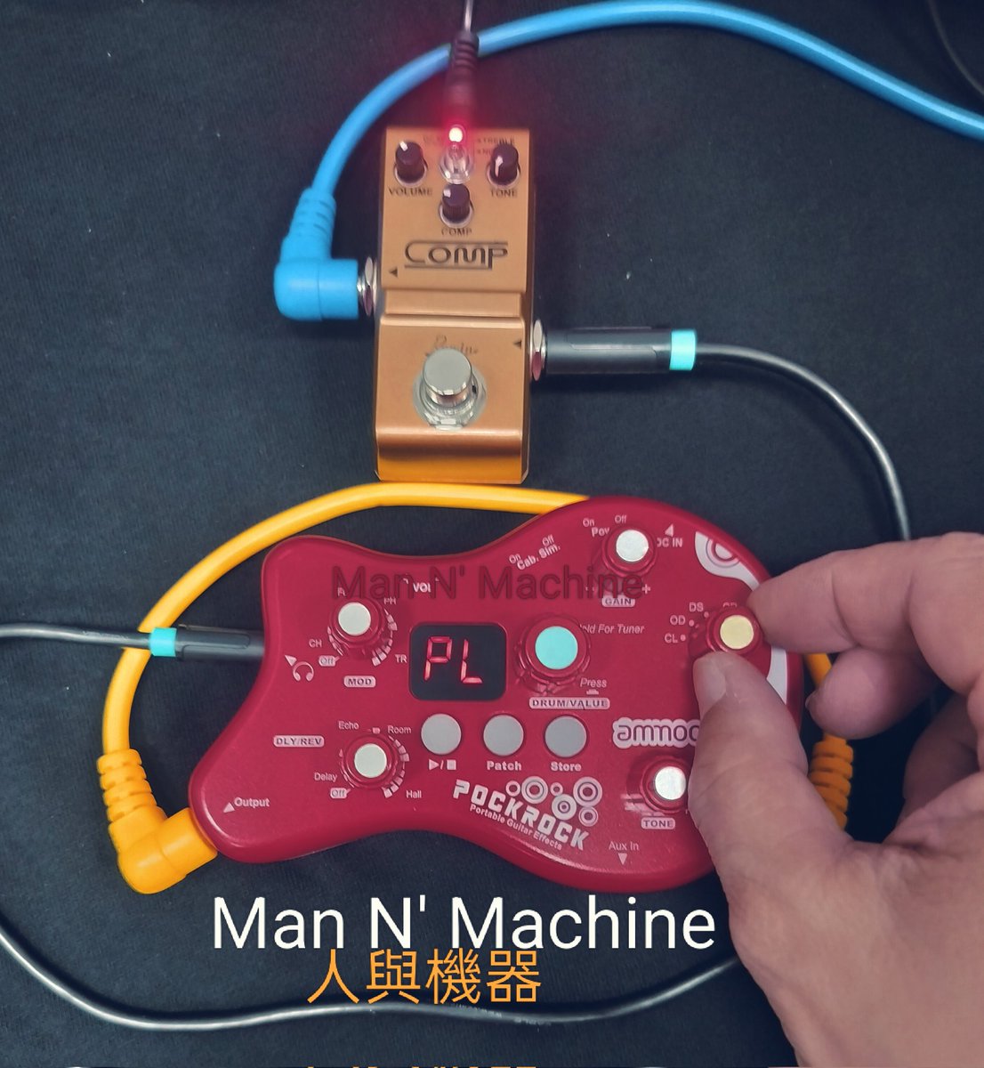 SeahBoonSeng1's tweet photo. POCKEROCK Effects + Rowin COMP ( Compressor pedal ) cheap &amp; good/ Man N' Machine https://t.co/hkUf9TxdgE
