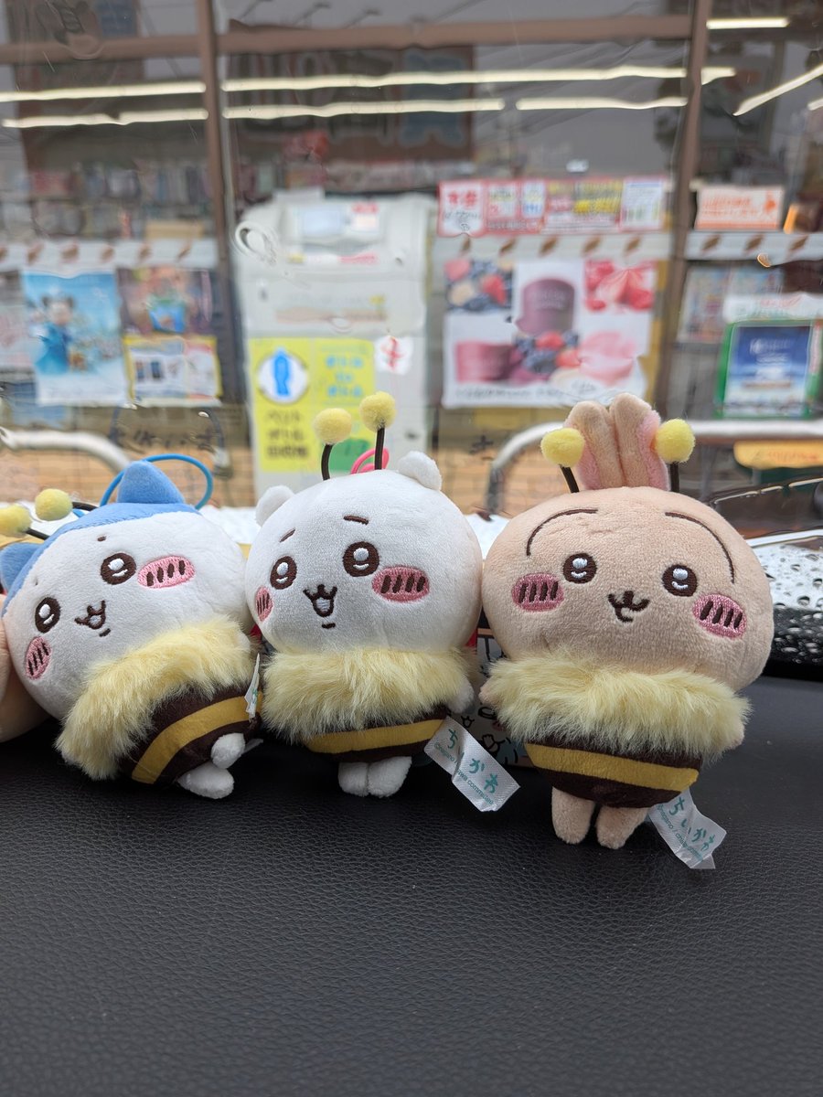 mA_2ssm's tweet photo. 会社の土場の近くのセブン寄ったら、奇跡的に3つ残ってて、全部買ったら、三種揃った(・⩊・*) https://t.co/SXnKXlpOcO