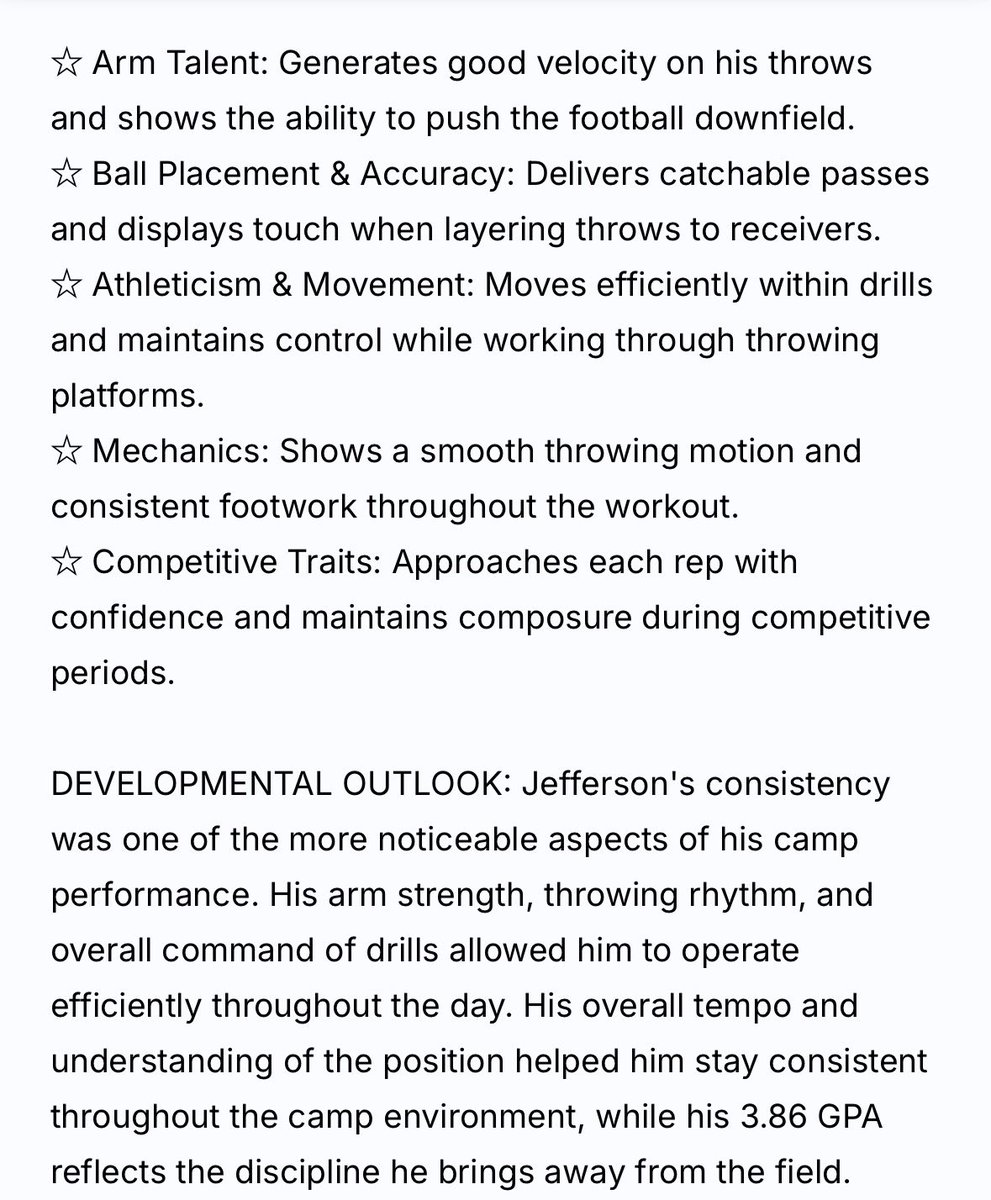 BrylonJefferson's tweet photo. Thank you @sixstarfootball for the acknowledgment from @HCUFootball camp‼️

Ready for this upcoming season! @KCTigerFootball 

@Coach_dcMiller @CoachADMitchell @coachbruce93 @TheQBTech #grind #justthestart #work #Qb https://t.co/eDjXbF4WMT