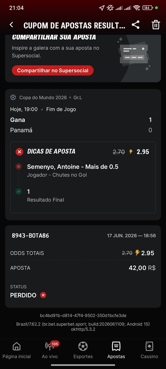 GUSTAVO291202's tweet photo. @superbet_br Alô Superbet, no minuto 70 semenyo chutou ao gol. Paguem https://t.co/KtXqpCtXdn