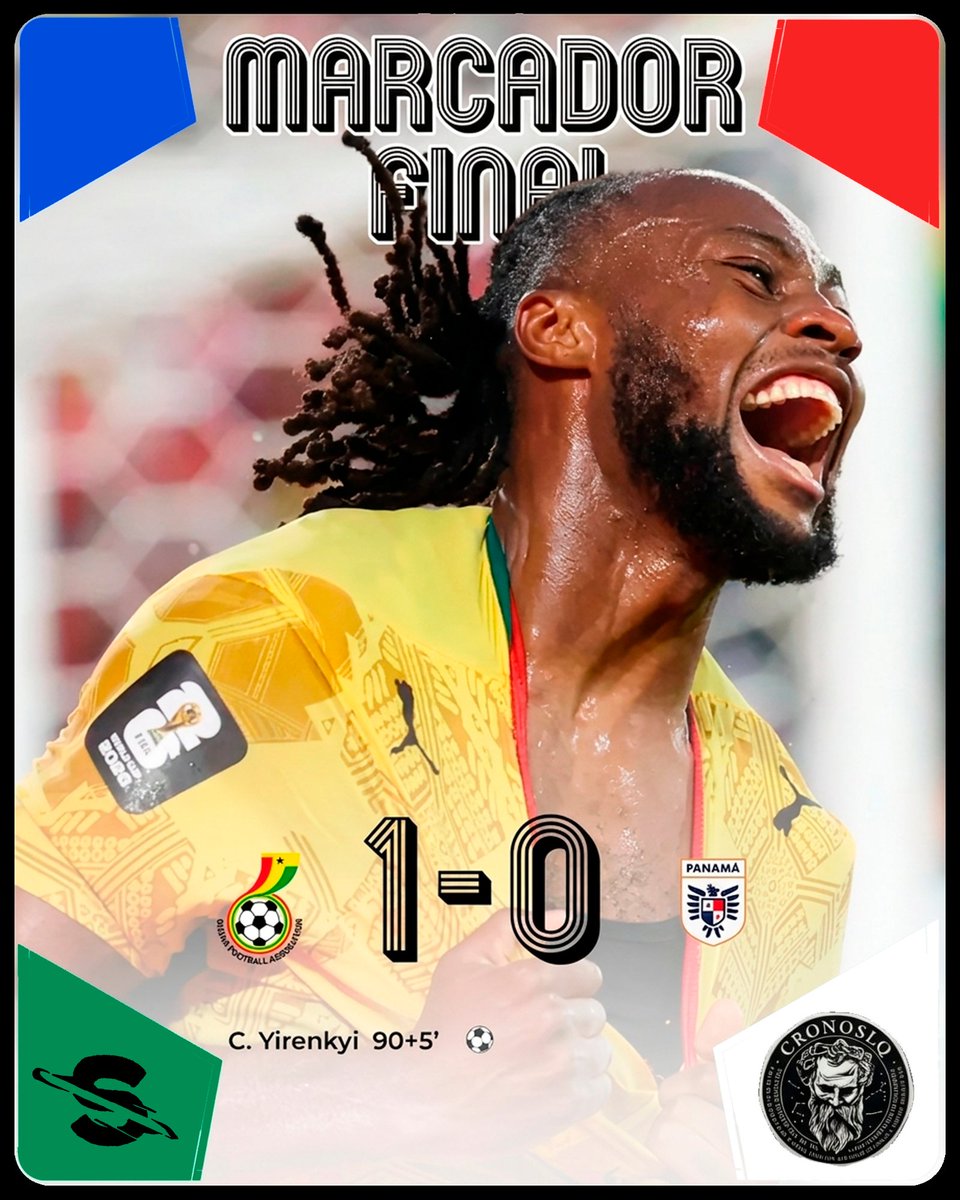CronosLQ's tweet photo. En el penúltimo partido de la primer jornada, por la mínima se lo lleva Ghana en el agregado, Panamá perdonó y eso le salió caro
marcador final presentado por @_santi_lo:
Ghana 🇬🇭 1 - 0 🇵🇦 Panamá
#AfricanPower #Mundial #WorldCup https://t.co/hQPVdWOJJt