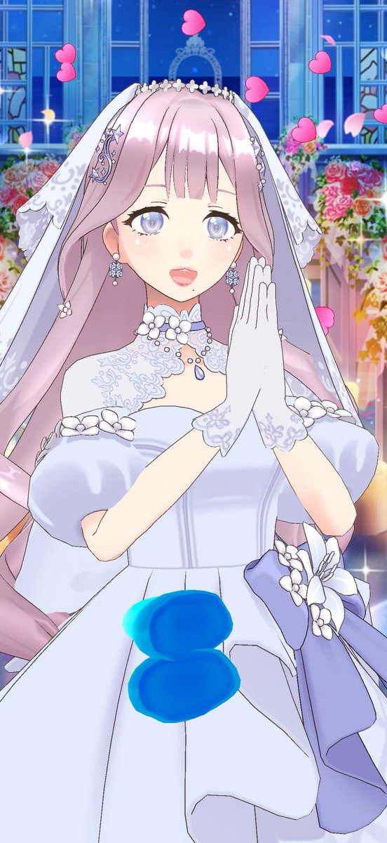 Kaoraptor's tweet photo. 昨晩はありがとうございました✨️

花嫁姿でパイプ持つのもアウトだけど
持ったパイプをバットと言われるのは
もっとアウトだと思います😇

アバに合わせて美しくお淑やかに…
を一切徹底できないので
またはみ出してたら言ってください☺️

本日も20時半～🧚‍♀️ https://t.co/TxvkBt6ABt