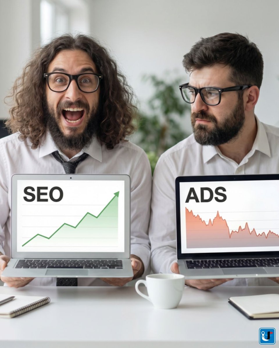 Uratedlive's tweet photo. Ads rent attention.
SEO builds an asset.
The smartest businesses use both: ads for speed, SEO for long-term growth.
#SEO #PaidAds #Marketing #URated https://t.co/wJdR1QTVlQ