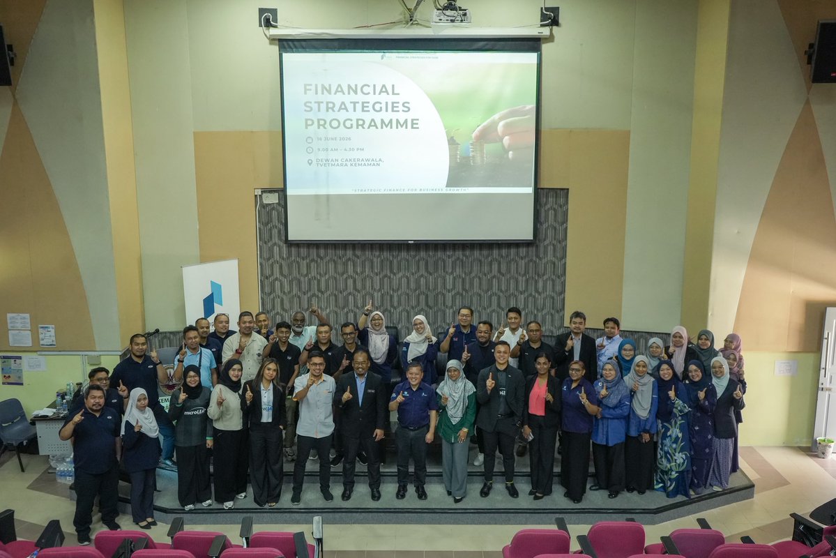 microleapasia's tweet photo. Driving conversations on financing solutions for the oil & gas industry.

Our Chief Marketing Officer, Marzuki Musa, recently joined a panel discussion at TVETMARA, Kemaman,Terengganu, for Financial Strategies Programme with MPRC, sharing insights on how P2P financing platforms can help businesses gain faster access to funding and support their growth ambitions.

The session brought together industry players, business owners, and key stakeholders to discuss the evolving needs of the oil & gas ecosystem and the importance of accessible financing in driving sustainable growth.

Thank you to MPRC for the opportunity to be part of this meaningful conversation. We look forward to continuing our efforts to support businesses with financing solutions that help them move forward with confidence.

Follow us for more info and updates:

Facebook, Instagram, Threads, TikTok, X & YouTube: microleapasia
Linkedln: microLEAP
RedNote: microLEAPPLT
