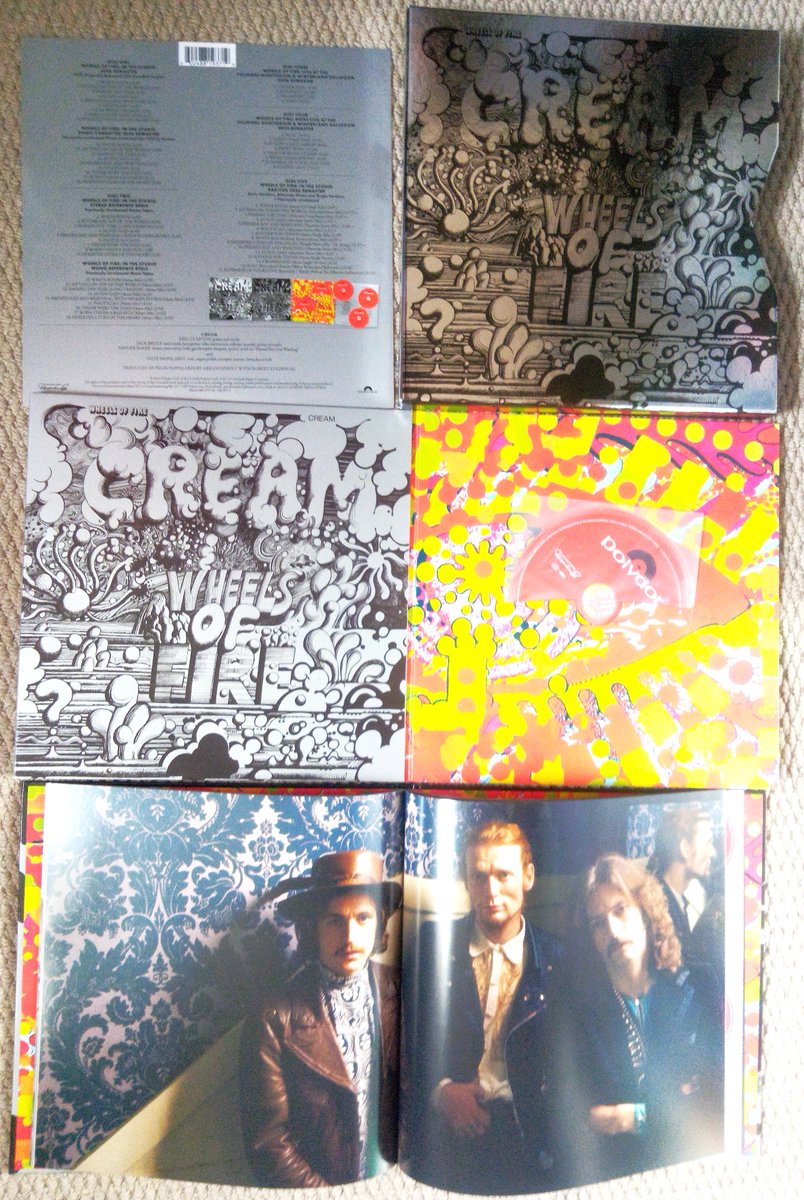 TERRAGRIEF's tweet photo. 【最近買った物】

1．CREAM　5枚組拡張版CD
2．YES　最新アルバム 3枚組版
3．PAUL McCARTNEY　最新アルバム 17cm.センチ･ジャケット版
4．レココレ　MILES DAVIS特集
　  ビートルズ来日学　60周年版 https://t.co/uQKvBAVBfY