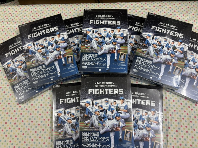 BBM北海道日本ハムファイターズ ベースボールカード2026』入荷しました