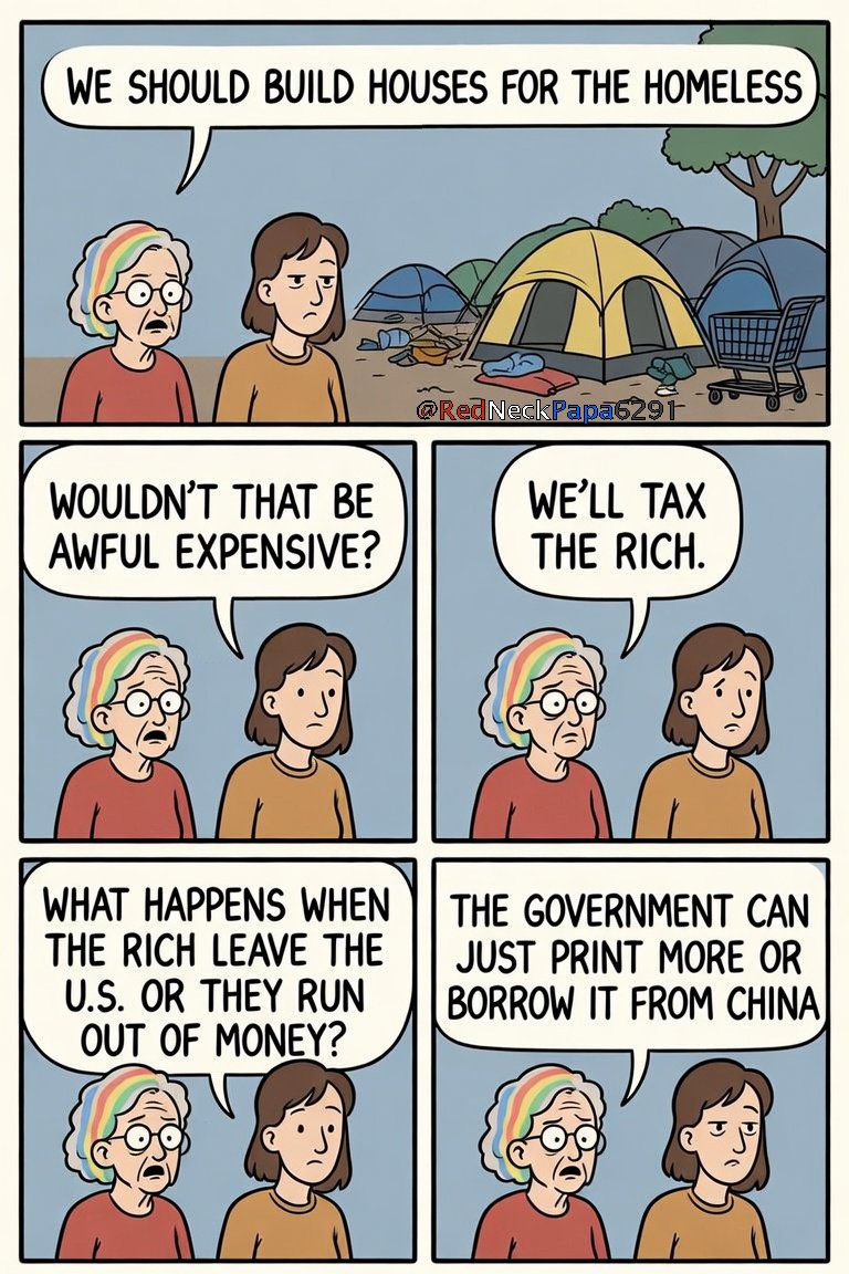 RedNeckPapa6291's tweet photo. “Socialism is great… until you run out of other people’s money.” (Classic Margaret Thatcher wisdom) https://t.co/hsKxzsKmiP