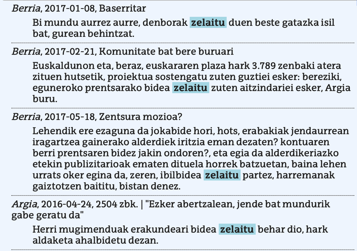 lexikoa82262's tweet photo. 𝗭𝗘𝗟𝗔𝗜𝗧𝗨: 
1. Lurra berdindu edo lautu 
2. Arazo bati konponbidea bilatu (𝘢𝘥𝘪𝘦𝘳𝘢 𝘩𝘢𝘶 𝘦𝘻 𝘥𝘢𝘵𝘰𝘳 𝘌𝘶𝘴𝘬𝘢𝘭𝘵𝘻𝘢𝘪𝘯𝘥𝘪𝘢𝘳𝘦𝘯 𝘏𝘪𝘻𝘵𝘦𝘨𝘪𝘢𝘯) https://t.co/CsH4WChWjC