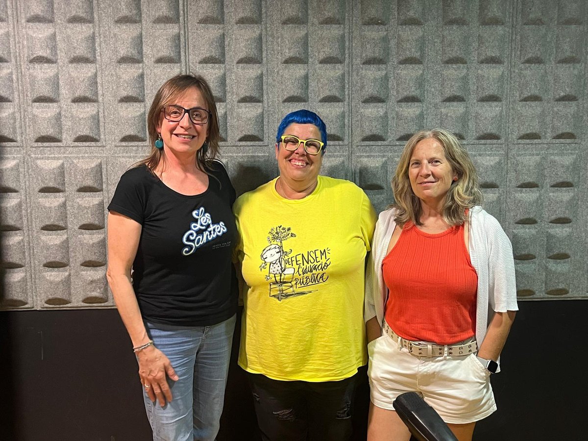 mem_educatiu's tweet photo. Al nostre programa #EducacióDiaEducació de @mataroradio parlem de l' Escola d'Estiu del Maresme: 
Amb @mcarmecivit presidenta del @mem_educatiu  i membre del grup de treball de l’Escola d’Estiu i @JarcBE coordinadora del @mem_educatiu 

https://t.co/MeuKt6UCKX

@TecnoCampus https://t.co/HFwGfOgQZo