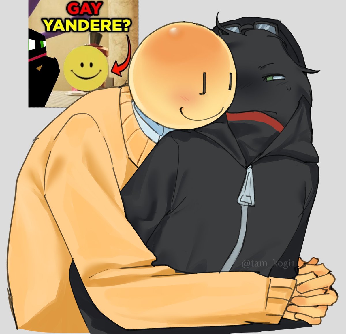 tam_kogi1's tweet photo. blocky yaoi cannot be this good
#verity #thatmob https://t.co/AjfYKQ9GUj
