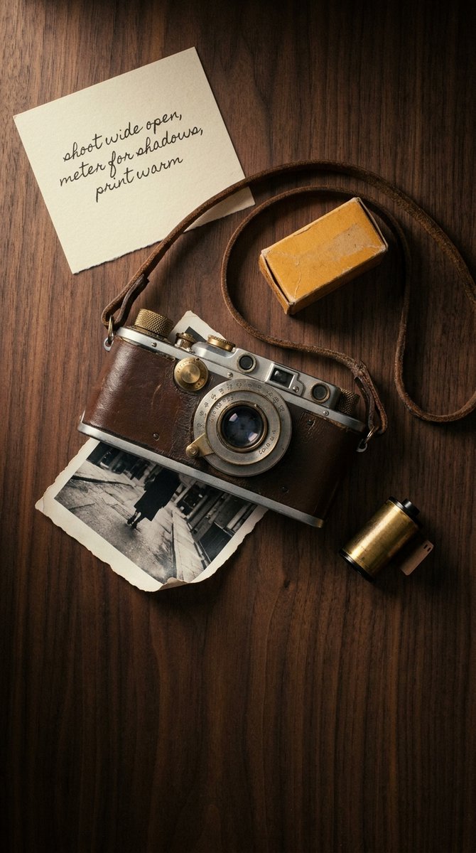 VNTGhub's tweet photo. Shoot wide open. Meter for shadows. Print warm. Old photos weren't magic, they just kept the rules.

#filmlook #vntghub https://t.co/13daHa3VyU