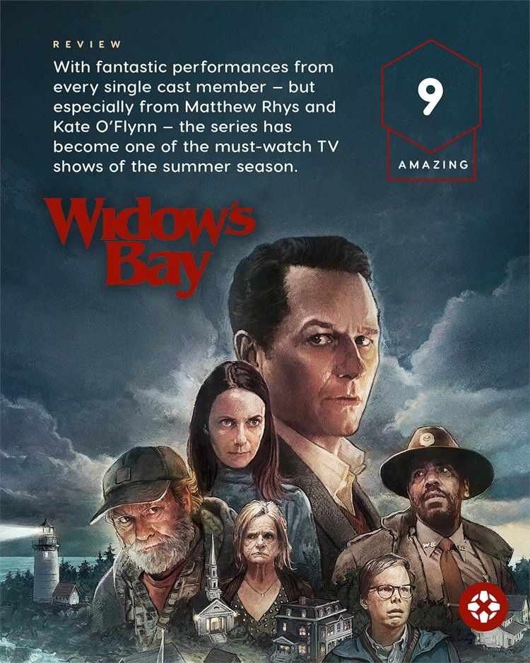 IGN's tweet photo. Widow’s Bay’s deft blend of horror and comedy has made it one of the must-watch new TV shows of the year. 

Our review: https://t.co/vYloV8LwhH https://t.co/JKXLJbwNh6