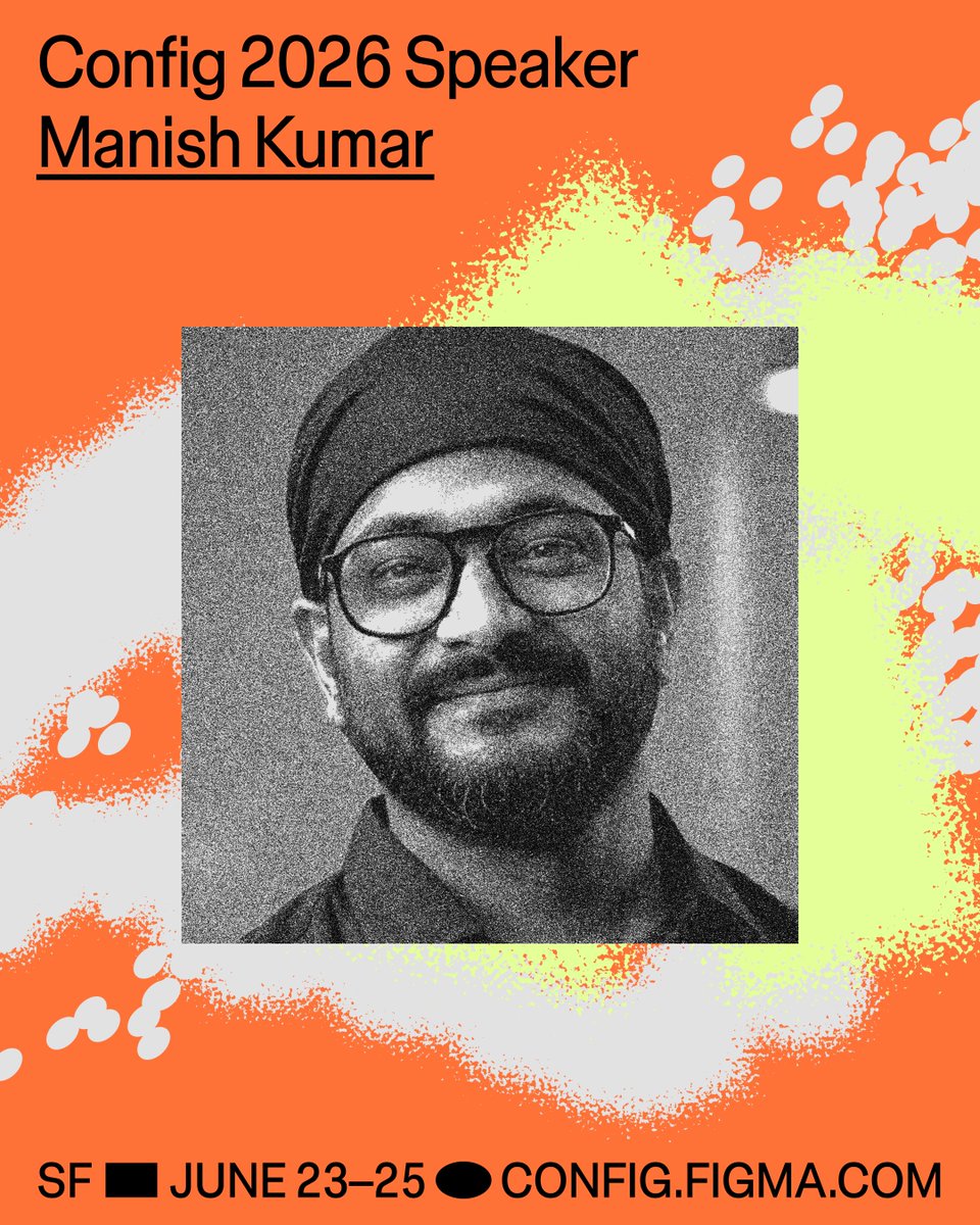 Manishalexin's tweet photo. First-time Config speaker. Still processing it.

@wargewesen and I are running a hands-on learning lab on Agent Skills &amp; agentic workflows at Config 2026. Laura's one of the sharpest designer advocates I know, and this one's worth showing up for.

SF, June 23–25. See you there 🧡 https://t.co/bmyU6F6IhO