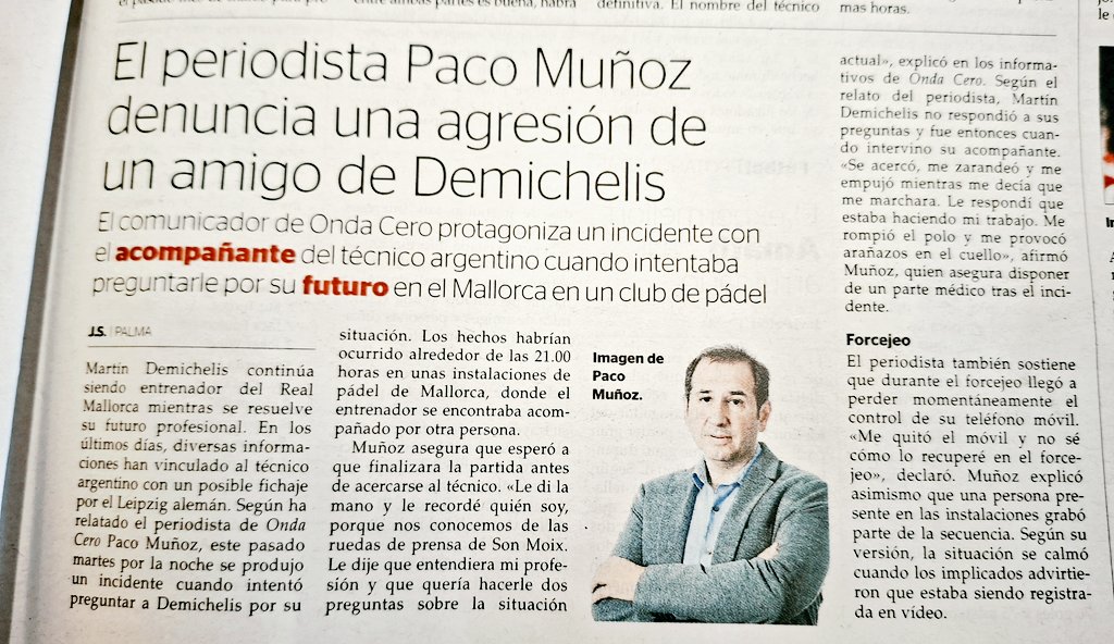 rafelmartorell's tweet photo. No teníamos suficiente con la gestión mediocre de Andy Kohlberg, Alfonso Díaz y Pablo Ortells, que ahora también tenemos que soportar comportamientos impropios de "Amigos Macarras" de quien dirige el banquillo.
Esta es, por desgracia, la imagen que hoy proyecta el @RCD_Mallorca  

Pd: Kohlberg puts a price on the club and goes back to your shitty country.