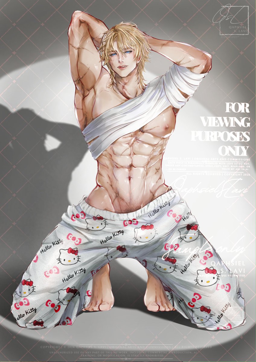 QaphsielSLaviVT's tweet photo. Sleeping together with Varka 👀 

#genshinimpactfanart #genshinimpact #varka #varkagenshinimpact #genshinart #bara https://t.co/2mWUBPyde8