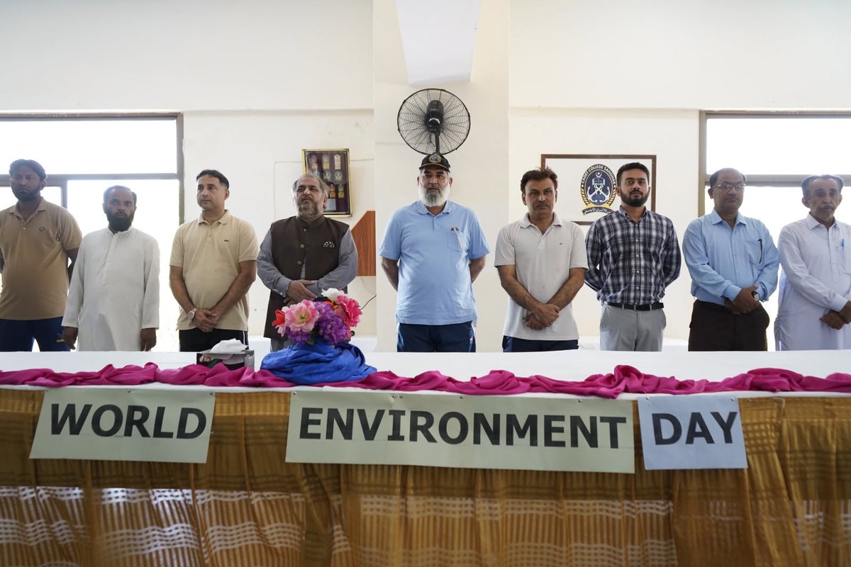 dprccs94's tweet photo. On 5 June 2026, World Environment Day was organized at Cadet College Sanghar under this year’s theme, “Inspired by Nature. For Climate. For Our Future.” Commandant/ Principal Captain Shahid Rafiq, Pakistan Navy, graced the event as the Chief Guest.
https://t.co/Xlc8FMzYuN https://t.co/2BDlhIAmqe