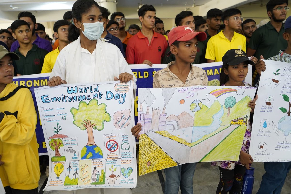 dprccs94's tweet photo. On 5 June 2026, World Environment Day was organized at Cadet College Sanghar under this year’s theme, “Inspired by Nature. For Climate. For Our Future.” Commandant/ Principal Captain Shahid Rafiq, Pakistan Navy, graced the event as the Chief Guest.
https://t.co/Xlc8FMzYuN https://t.co/2BDlhIAmqe