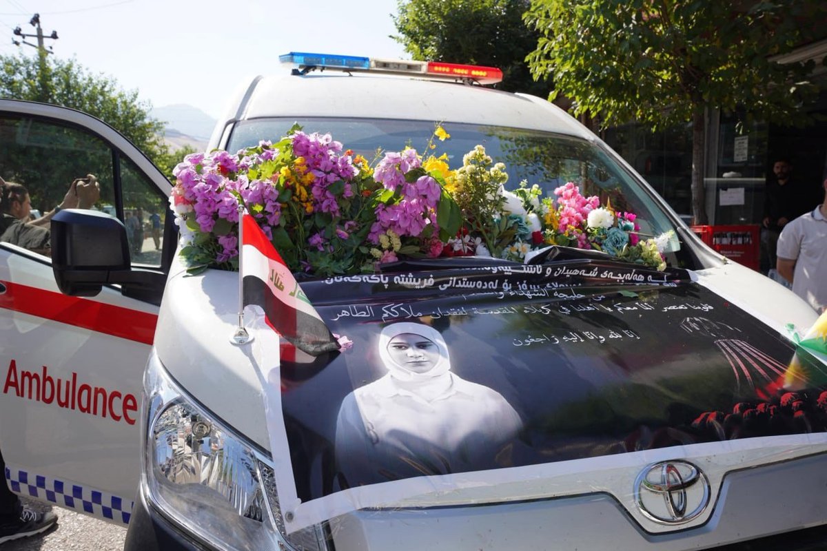DanaNawzarAli's tweet photo. Kurdistan becomes Karbala but Hussein was not left alone 

Over the last 9 days, a story of tragedy and beauty unfolded. Most probably, very few people will hear about it. Because it doesn’t fit the Zionist-poisoned media landscape that has no goal but pump up hate between the different nations.

An 11 year old angel named Ruqiyah from Iraq’s Karbala fell into the Ahmedawa waterfalls. Ahmedawa is a beauty on earth and a refuge for those who want to escape summer’s brutal heat. It’s located in Hawraman which is a region in Kurdistan located across Iran and Iraq. 

The entire region including Hawraman and Halabja came together for search efforts because rescue is not an option there. The rocky nature makes survival impossible. For 9 days straight, Kurds in the area searched for Ruqiyah’s body and they finally found her.

Her body was brought to Halabja where she was prayed Salat al-Janazah on. You see the picture where everyone praying are Sunni Muslim Kurds with the father who is a Shia Muslim. 

She was then given a queen’s farewell by Halabjayees who stood in lines to bid final goodbye to her 

9 days and not a single one said ‘but she is not a Kurd’ or ‘but she is not a Sunni’. It was not done for PR purposes because the ones with the microphones actually pump up hate, spread fitnah and make money off division.

It was a pure display of Muslim Kurdish character which has kept us alive, strong and resilient for centuries. The ability to act as men of dignity, not corrupted by the Zionist hate campaign and still proud to be humans, Muslims and Kurds.