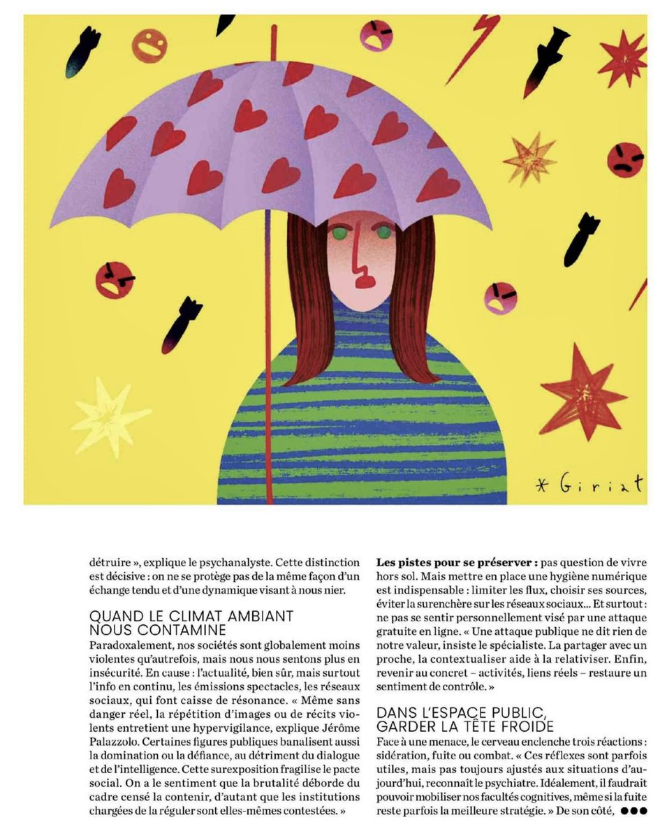 palazz06's tweet photo. Merci à @Psychologies_  pour cette mise au point concernant la violence au quotidien, entre psychanalyse et TCC 🙏 https://t.co/3Q2eOmsh45